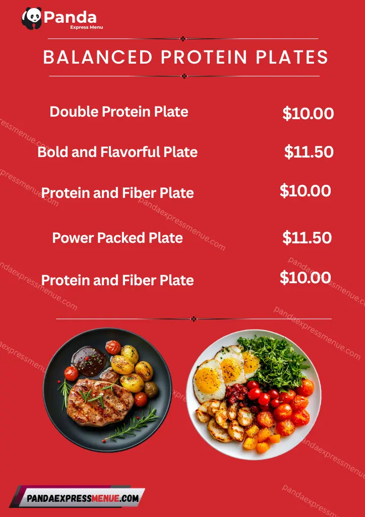 Balanced Protein Plates