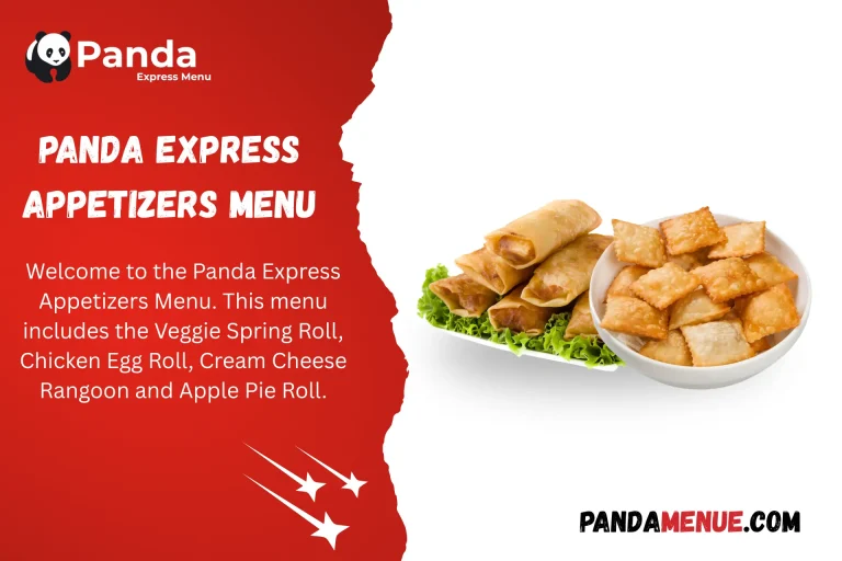 Panda Express Appetizers Menu
