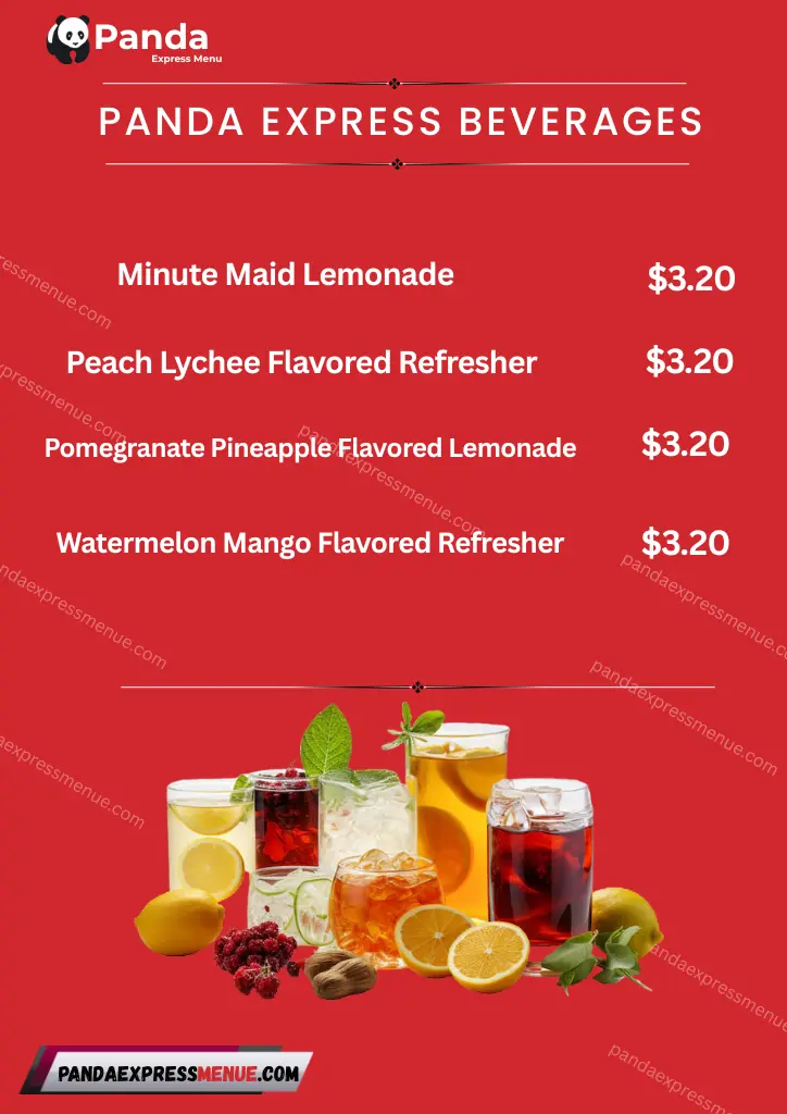 Panda Express Beverages