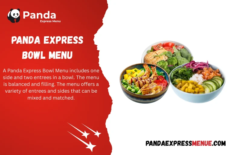 Panda Express Bowl Menu