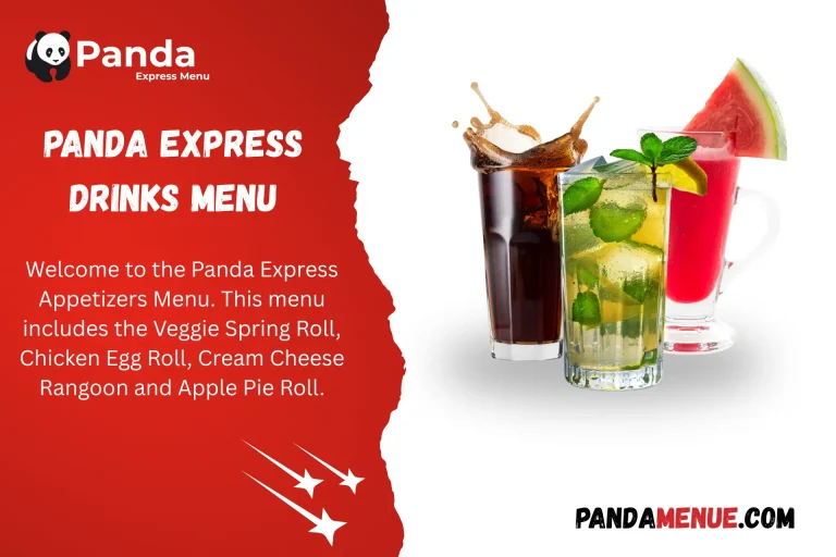Panda Express Drinks Menu