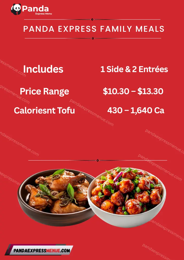 Panda Express Family Meals