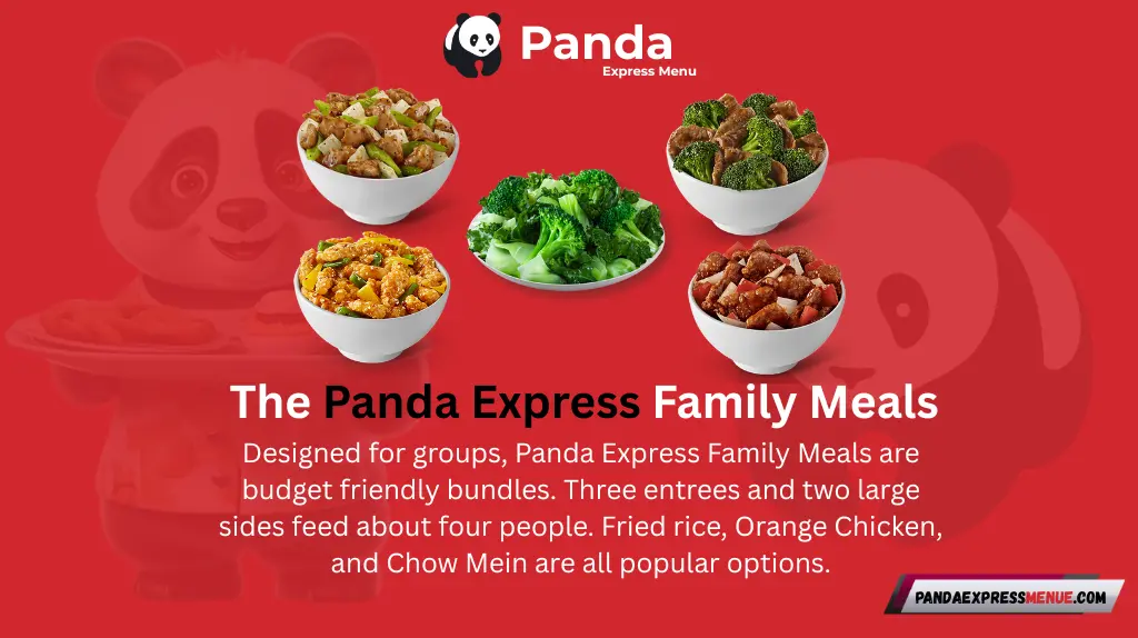 Panda Express Family Meals