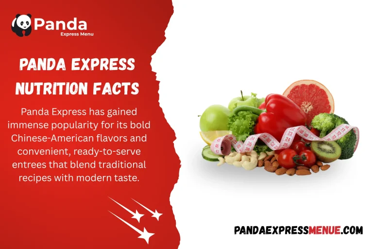 Panda Express Nutrition facts
