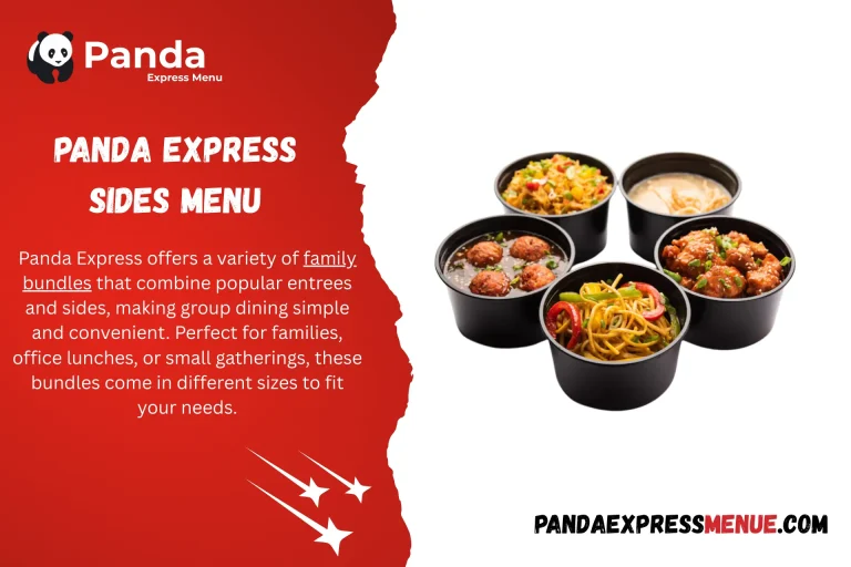 Panda Express Sides Menu