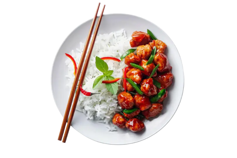 Kung Pao Chicken Plate