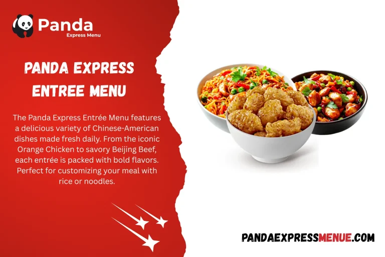 Panda Express Entree Menu