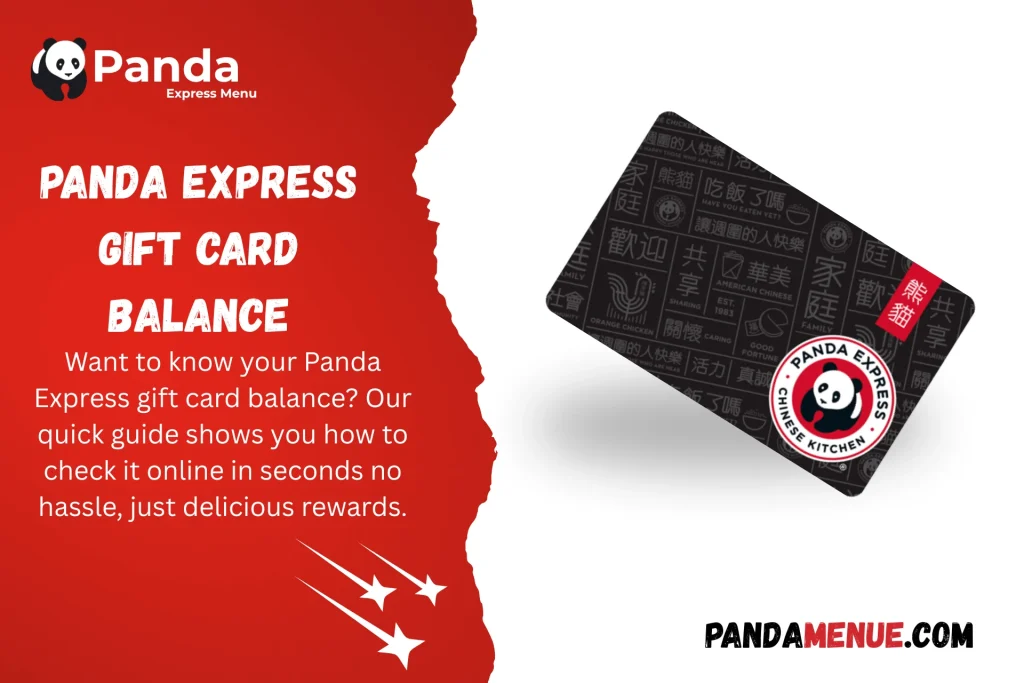 Panda Express Gift Card Balance